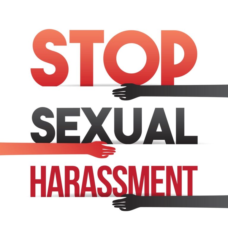 stop sexual harassment graphic